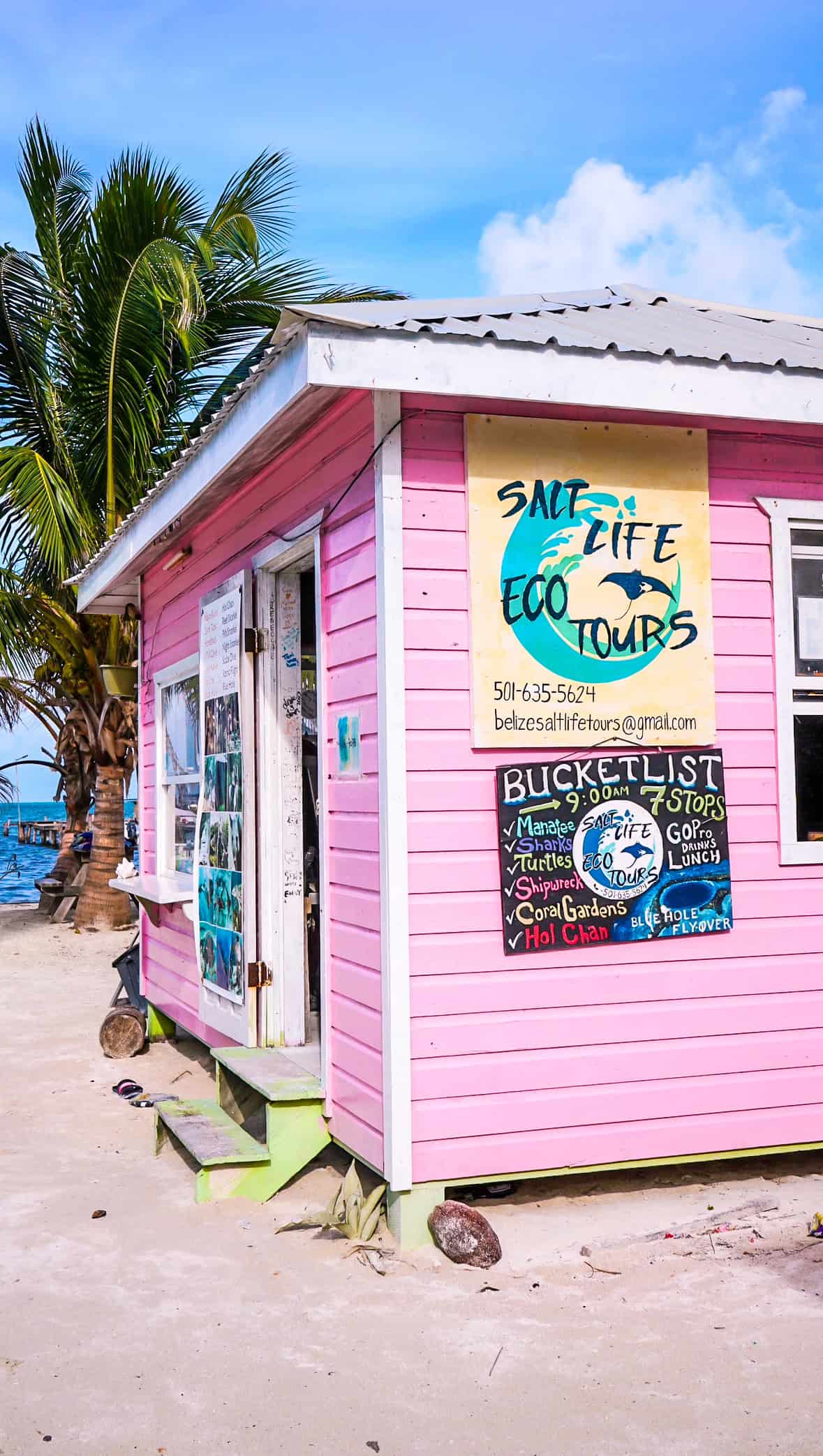 pink-shop-in-caye-caulker-belize